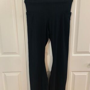 OFFLINE by Aerie Black  flared Leggings